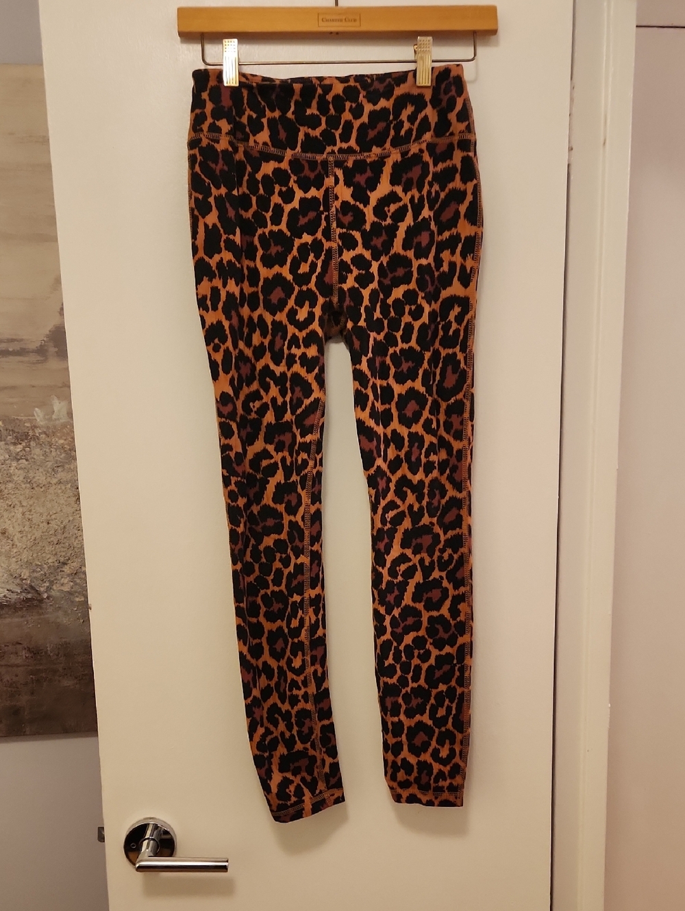 J. Crew Leopard Print Leggings in Brown and Black